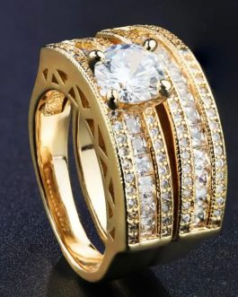 Zircon ring in Gold or White Gold