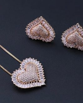 Heart Shape Jewelry Set